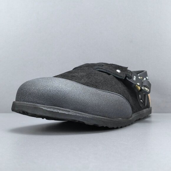 DIOR AND BIRKENSTOCK Tokyo mules in black nubuck leather main image 4